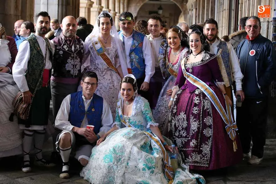 Foto 11 - Recepci&oacute;n de &lsquo;Fallers Pel Mon&rsquo; en el Ayuntamiento de Salamanca