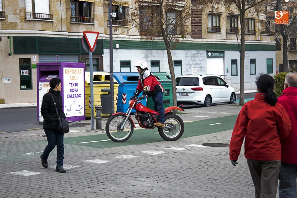 Kilómetros de solidaridad con la ruta motera