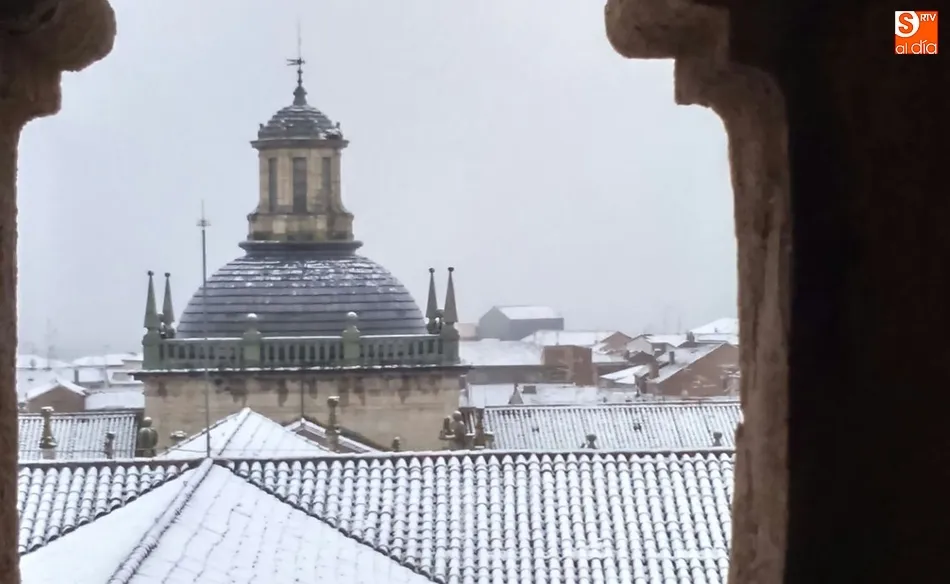 Foto 7 - La nueva nevada, desde lo alto de la Catedral  