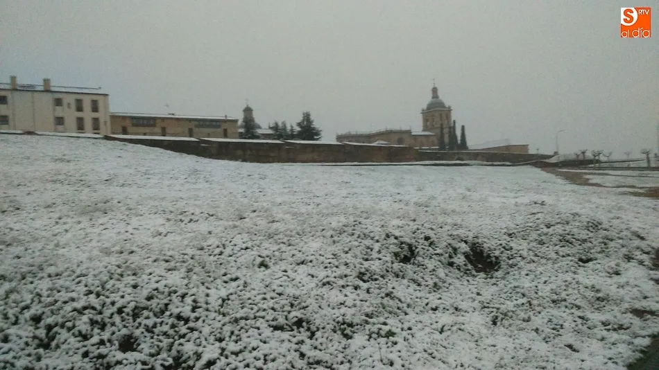Foto 2 - La nueva nevada, desde lo alto de la Catedral  