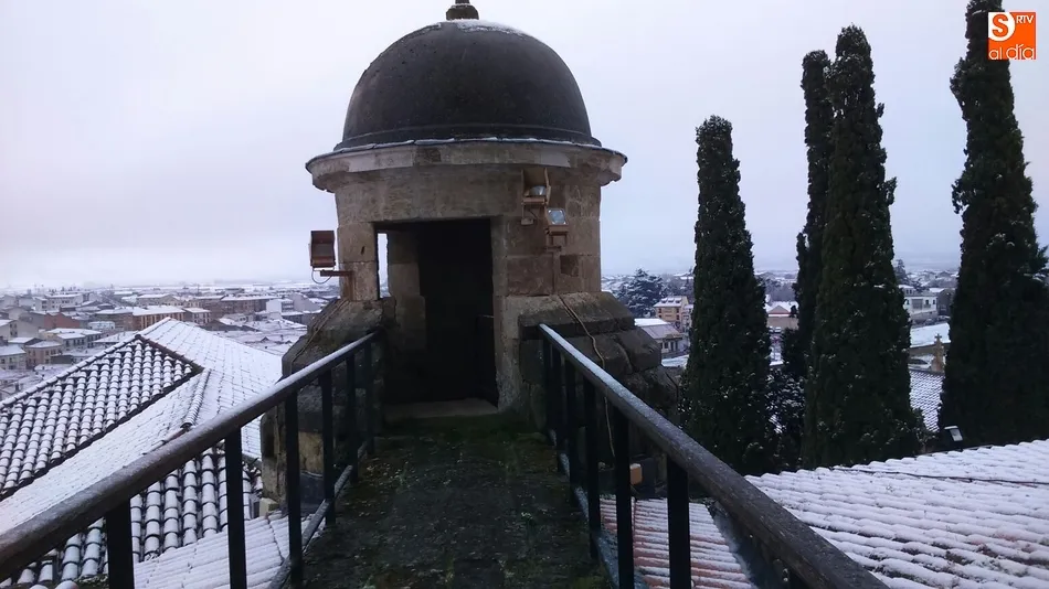 Foto 5 - La nueva nevada, desde lo alto de la Catedral  
