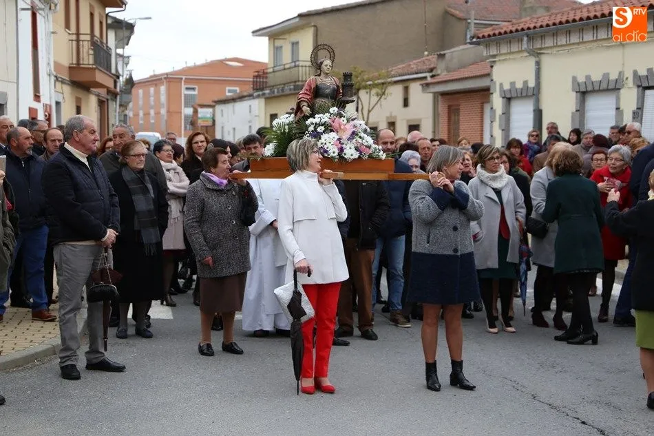 Foto 10 - Villoria honra a Santa B&aacute;rbara en el d&iacute;a grande de las fiestas