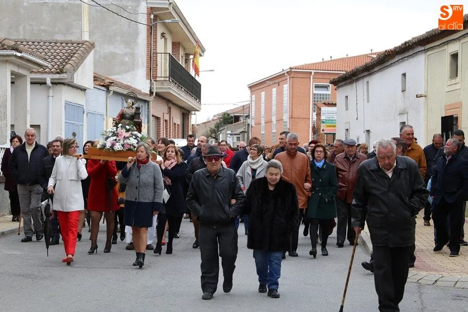 Foto 9 - Villoria honra a Santa B&aacute;rbara en el d&iacute;a grande de las fiestas