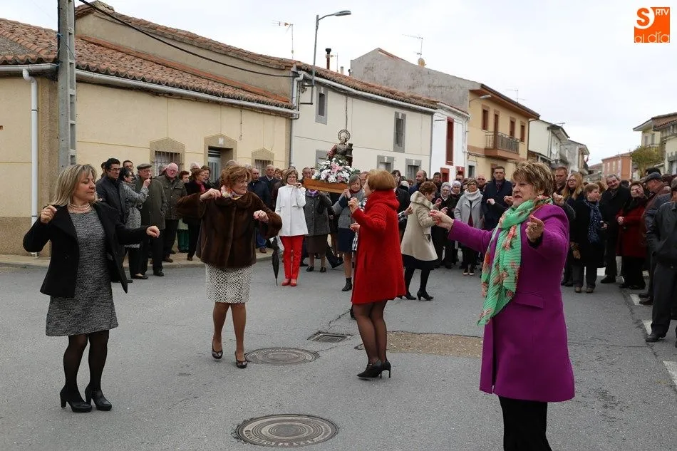 Foto 3 - Villoria honra a Santa B&aacute;rbara en el d&iacute;a grande de las fiestas