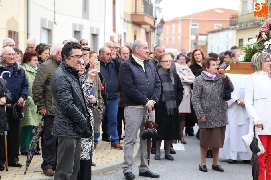 Foto 2 - Villoria honra a Santa B&aacute;rbara en el d&iacute;a grande de las fiestas