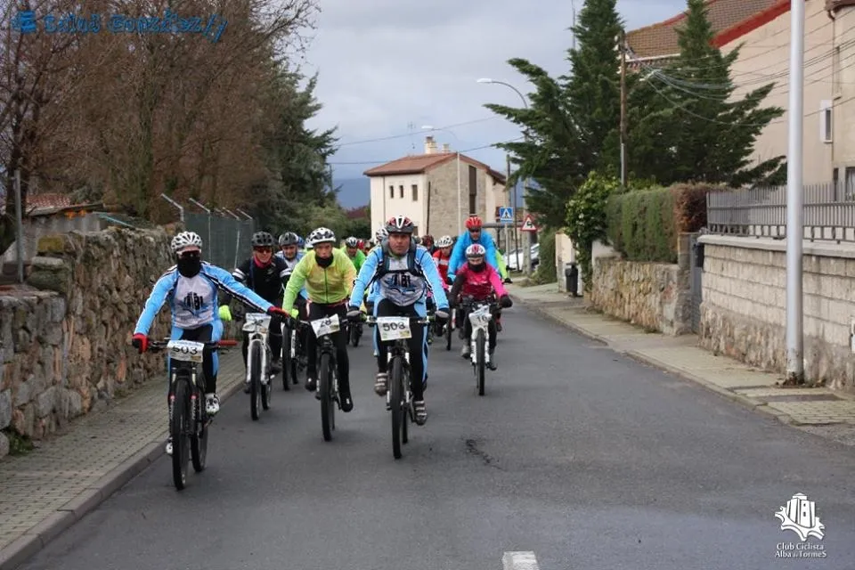 Foto 6 - &Eacute;pica sexta marcha cicloturista &Aacute;vila &ndash;&nbsp;Alba de Tormes, lluvia, barro y viento