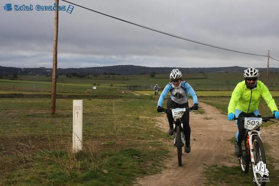 Foto 3 - &Eacute;pica sexta marcha cicloturista &Aacute;vila &ndash;&nbsp;Alba de Tormes, lluvia, barro y viento