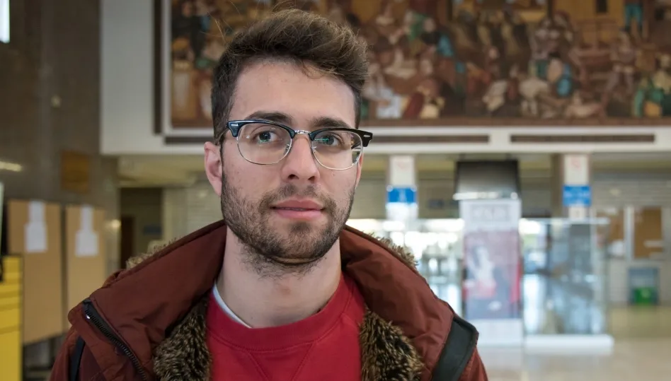 Ángel Pablo Pérez comenzó la carrera en 2013 y acabó el pasado mes de julio, por lo que se preparó el examen del QIR en prácticamente medio año