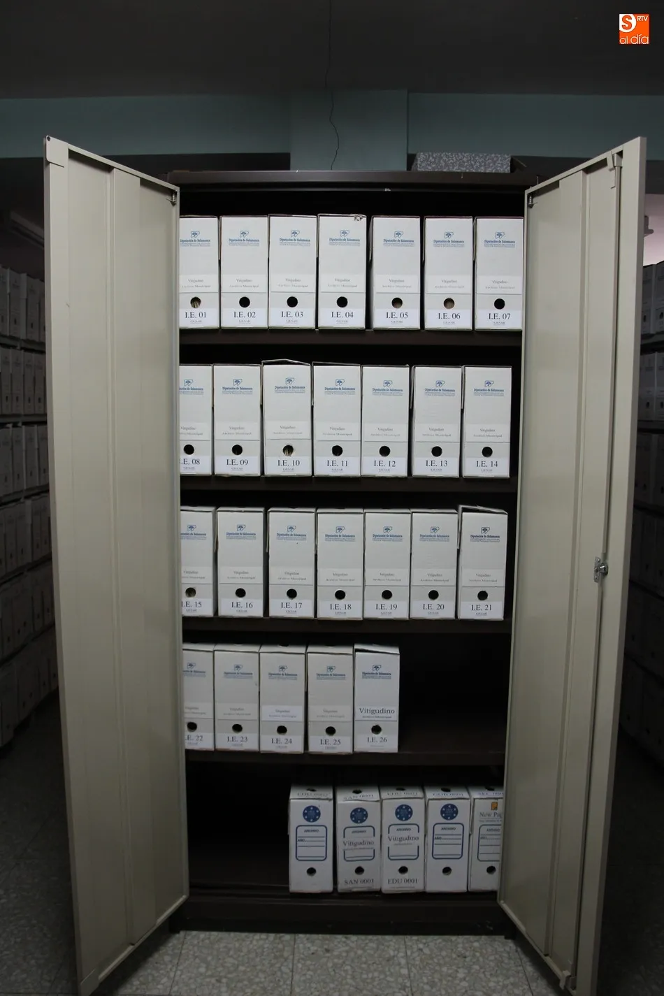 Foto 2 - El Ayuntamiento traslada su archivo hist&oacute;rico a las nuevas dependencias de la Casa Consistorial  