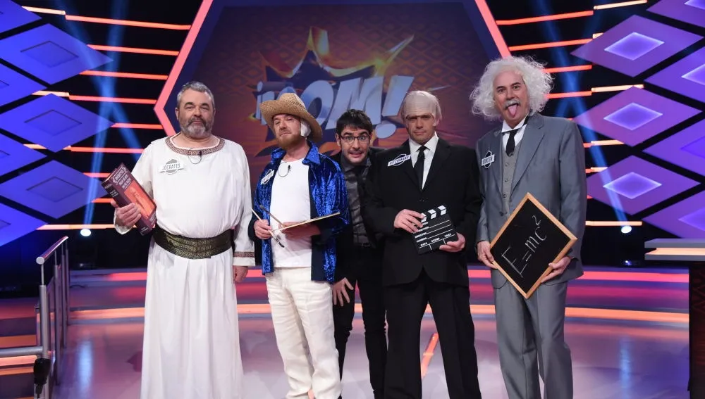 José Pinto se viste de Sócrates para celebrar los 200 programas de Los Lobos en ¡Boom!  