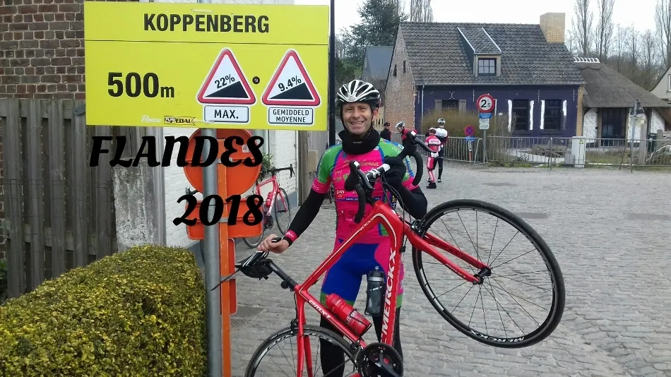 Luis Ignacio Martín completa la versión cicloturista del emblemático Tour de Flandes  