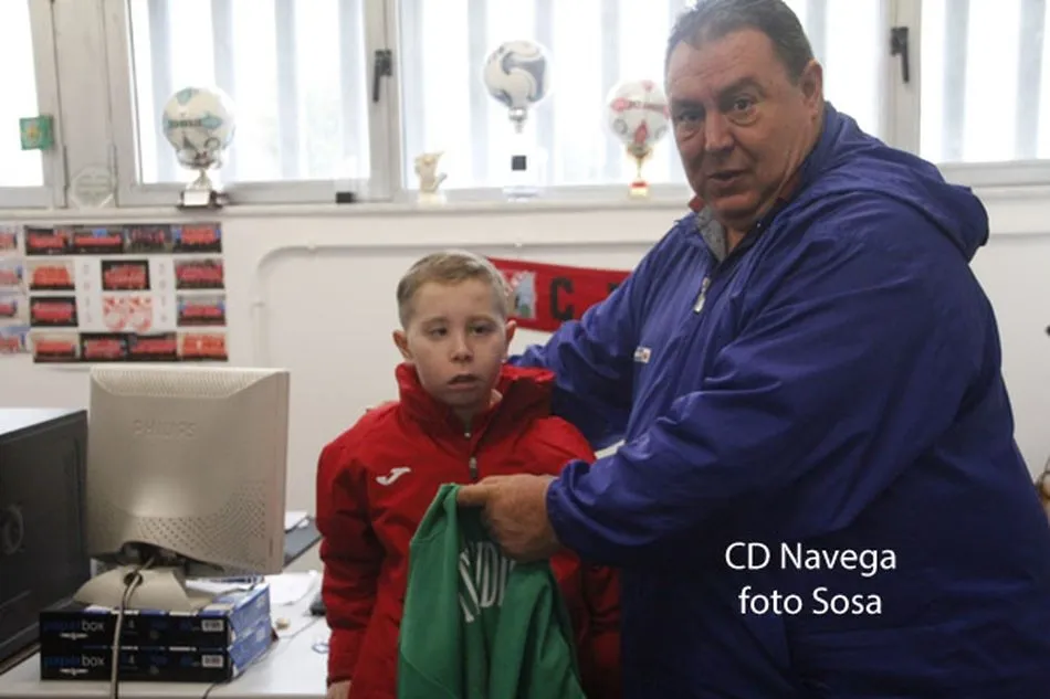 Foto 4 - El alev&iacute;n B del Navega recibe la visita de Rub&eacute;n