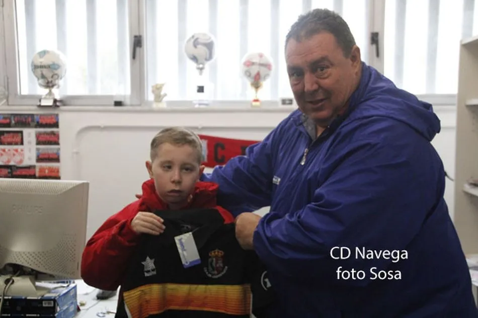 Foto 3 - El alev&iacute;n B del Navega recibe la visita de Rub&eacute;n