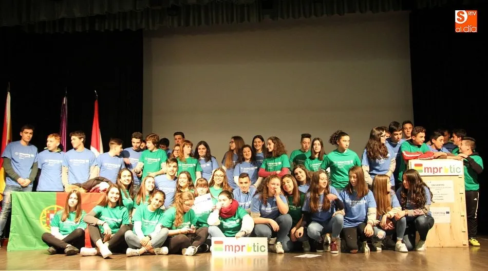 Foto 4 - Estudiantes portugueses visitan Vitigudino dentro de un programa de intercambio&nbsp;  