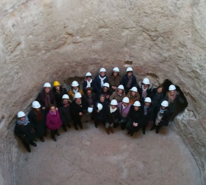 Foto 3 - Interesante visita al Pozo de Nieve con la Asociaci&oacute;n de Mujeres El Carmen