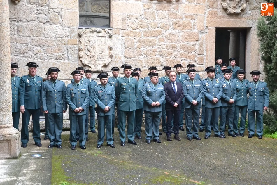 La entrega de medallas cierra el Campeonato de Orientación de la Guardia Civil  