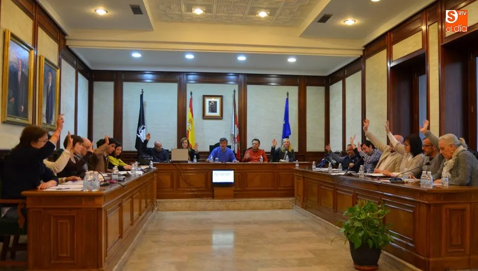 Imagen del pleno extraordinario del 12 de abril de 2018