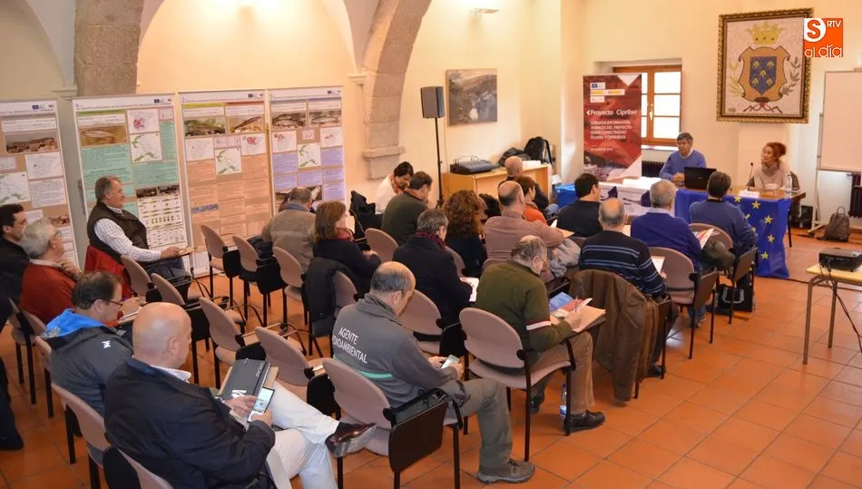 Inauguración de la jornada informativa sobre ciprínidos