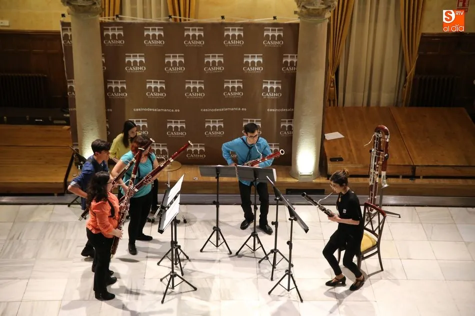 Foto 4 - Interesante concierto en el Casino de Salamanca a cargo de los alumnos del Conservatorio Superior
