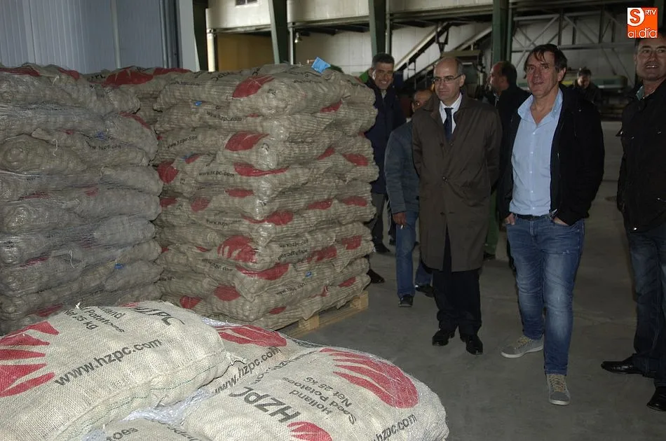Foto 11 - Javier Iglesias se interesa por la producci&oacute;n de la patata de la provincia de Salamanca  