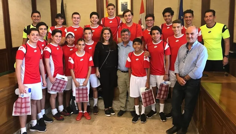 Equipo de fútbol del campus 2017