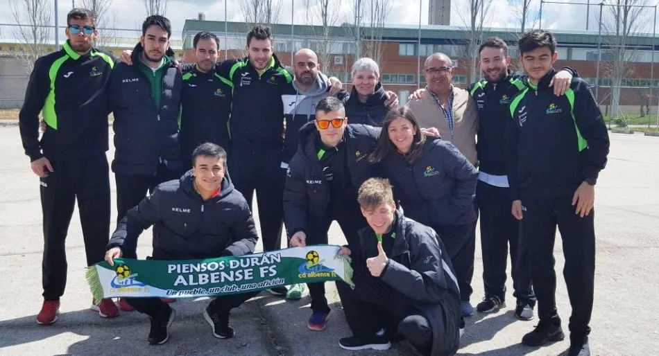 Integrantes del Piensos Durán Albense en Topas