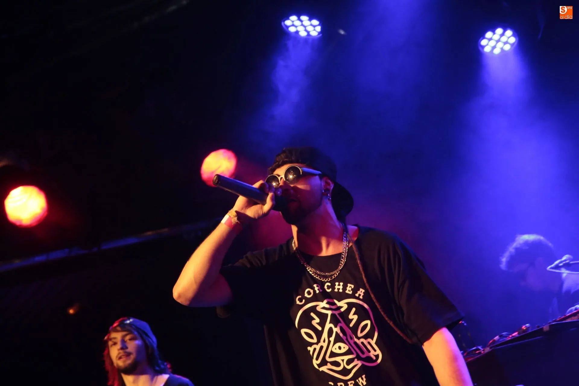 Artista del 37K Fest en la sala B del CAEM / Foto: Alejandro López