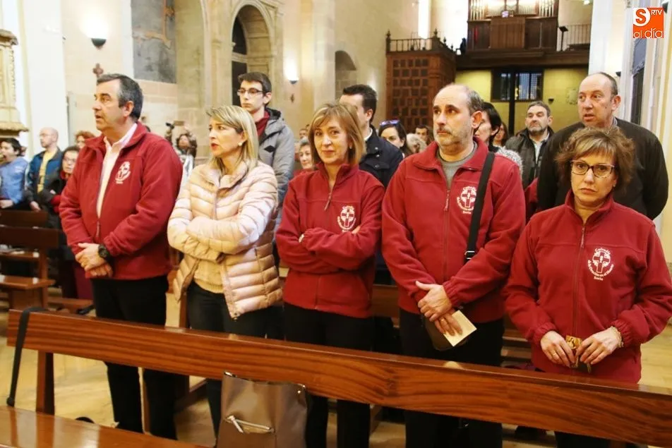 Foto 3 - Cuarenta peregrinos llegan a la villa ducal con el Jubileo Teresiano de Cofrad&iacute;as