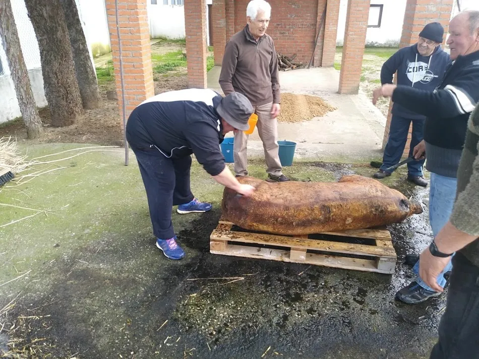 Foto 7 - Los mayores celebran la matanza tradicional