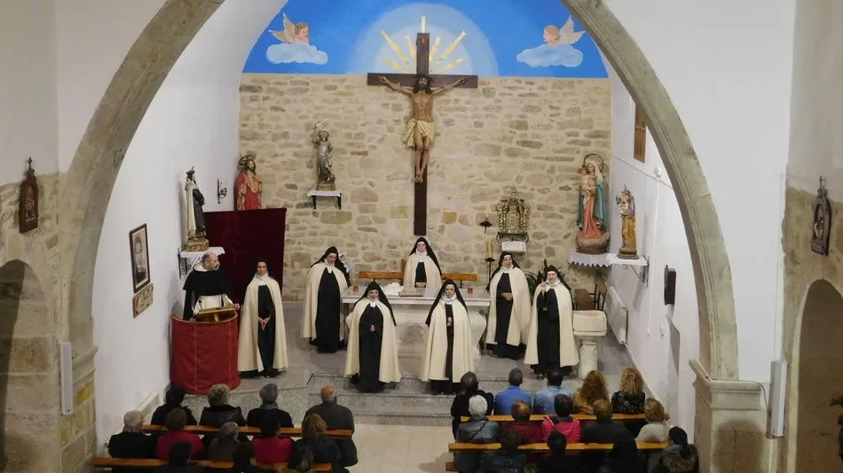 Representación de Teresa, ‘la jardinera de la luz’ en Aldearrodrigo