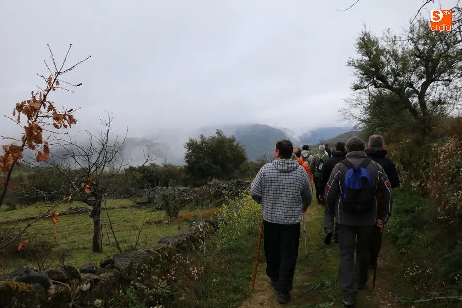 Foto 2 - Cerca de 400 valientes retan al tiempo en la ruta senderista de Mieza  