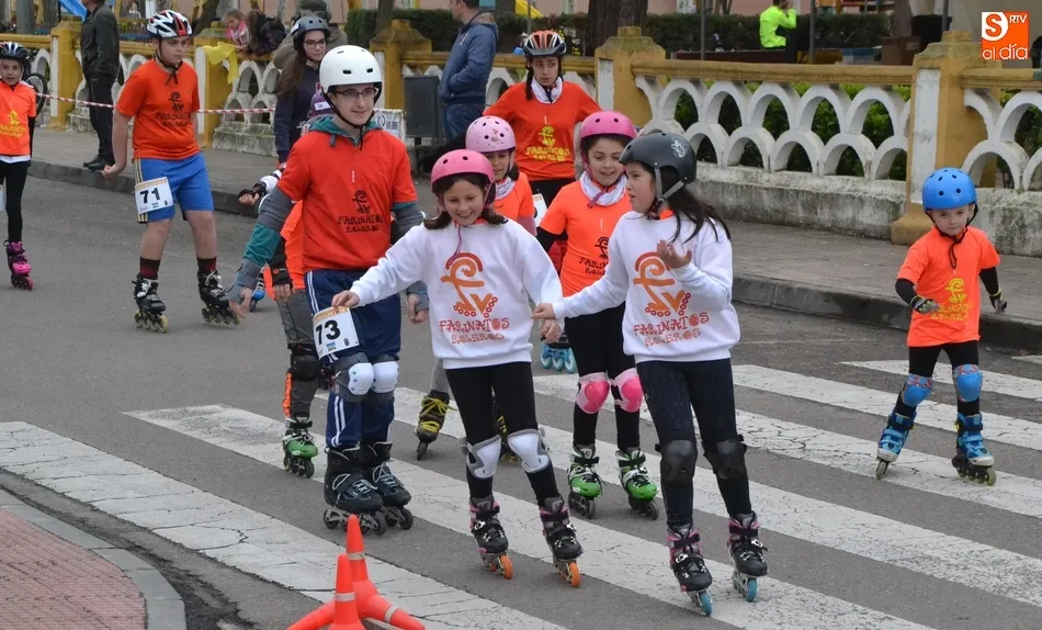 La Farinato Roller escapa de la lluvia en una larga mañana de competición con muchos niños y...