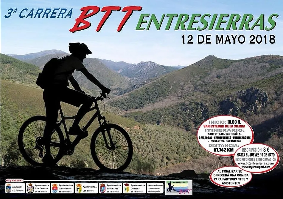 Foto 2 - La tercera carrera del BTT Entresierras tendr&aacute; lugar el 12 de mayo
