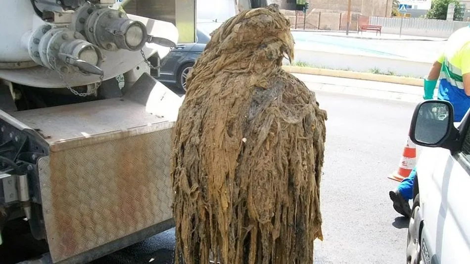 Residuos procedentes de la conducciones del agua