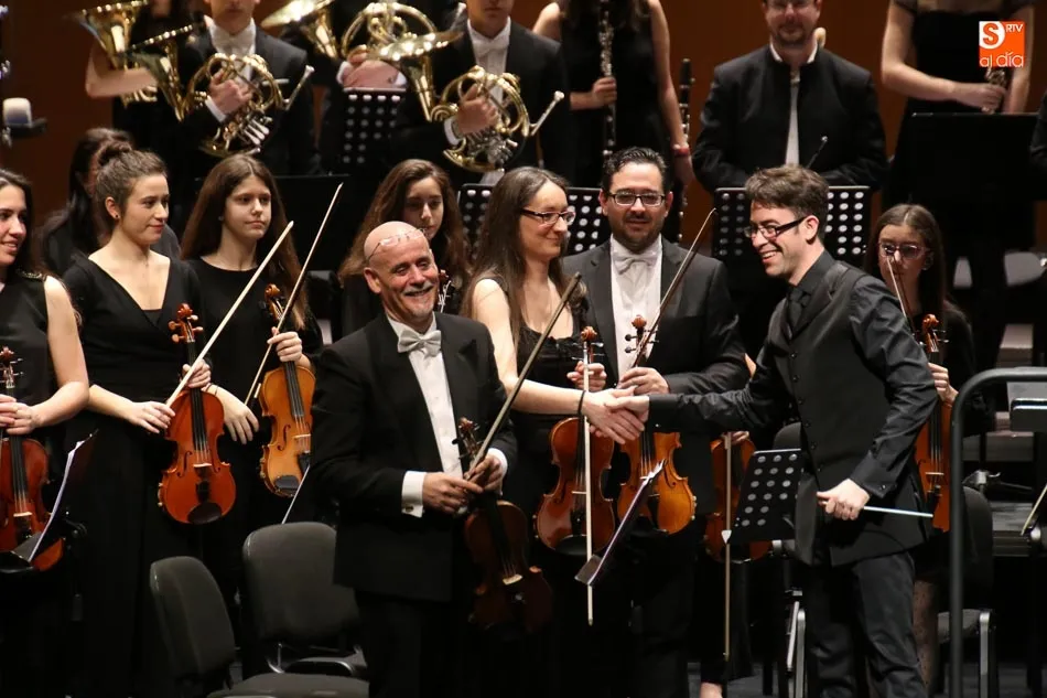 Foto 8 - La Joven Orquesta Sinf&oacute;nica y Ciudad de Salamanca realizan el tercer concierto de la temporada  