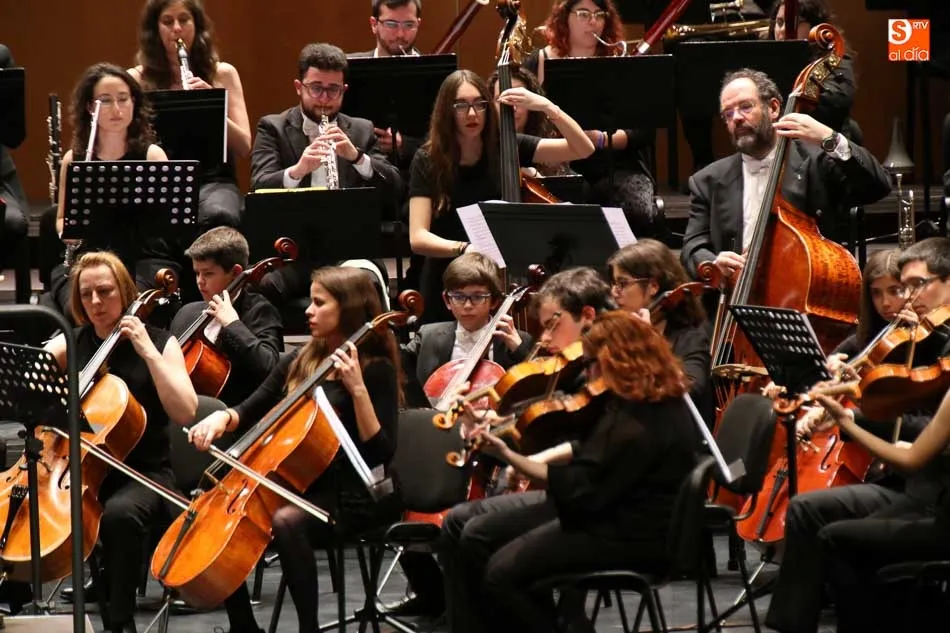 Foto 6 - La Joven Orquesta Sinf&oacute;nica y Ciudad de Salamanca realizan el tercer concierto de la temporada  