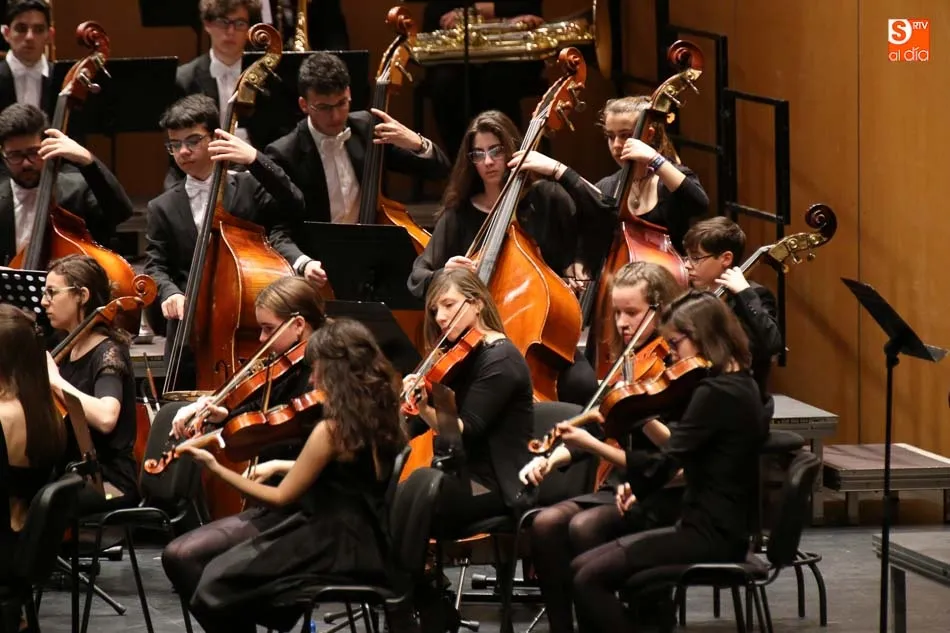 Foto 4 - La Joven Orquesta Sinf&oacute;nica y Ciudad de Salamanca realizan el tercer concierto de la temporada  