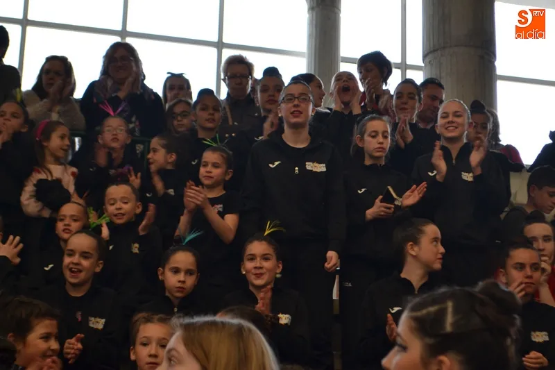 Foto 7 - Multitudinaria jornada de Gimnas&iacute;a Ritmica provincial en Pe&ntilde;aranda