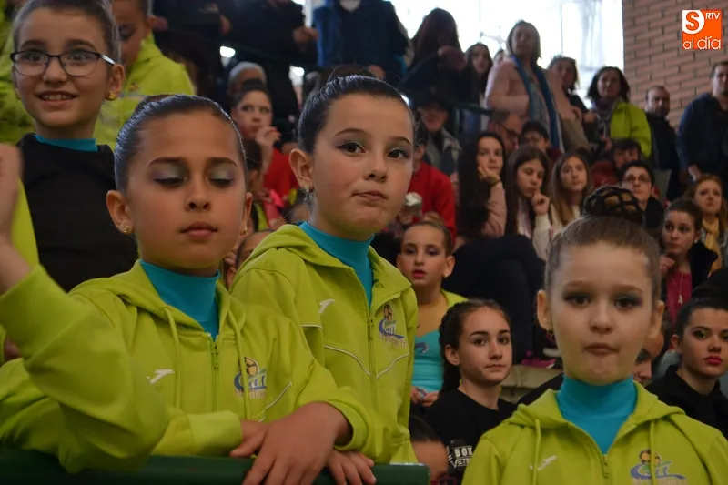 Foto 2 - Multitudinaria jornada de Gimnas&iacute;a Ritmica provincial en Pe&ntilde;aranda