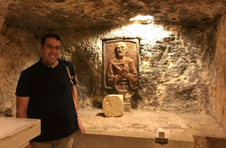 Foto 2 - El sacerdote Anselmo Matilla viaja a Roma y Tierra Santa  