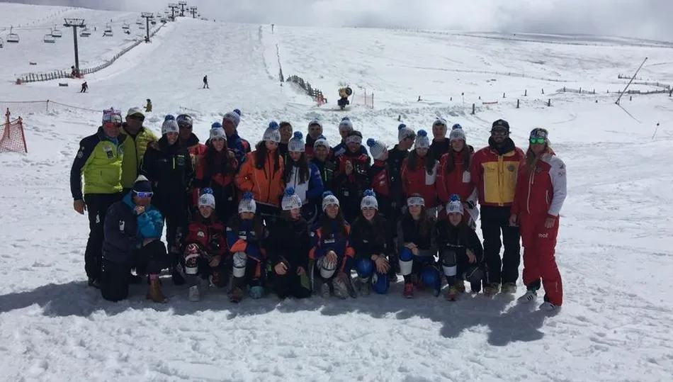 Entrenamientos del fin de semana en La Covatilla