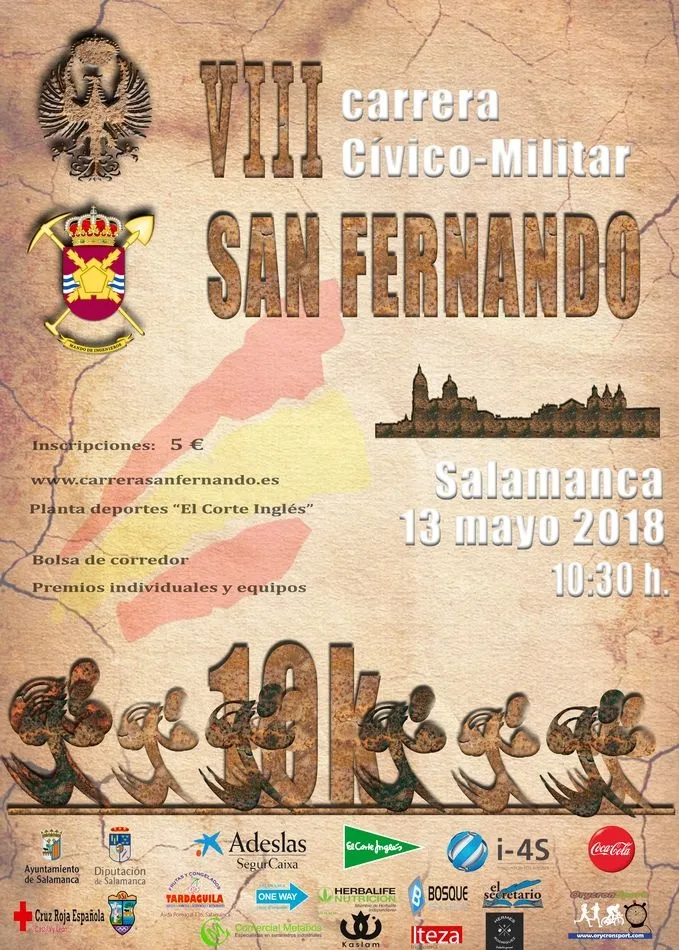 Foto 2 - La VIII Carrera C&iacute;vico-Militar San Fernando espera superar los 2.000 participantes
