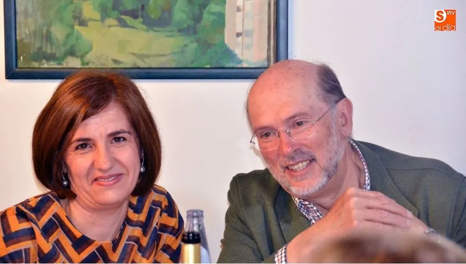 Homenaje a Julián Velasco de los compañeros del Centro de Salud de Béjar