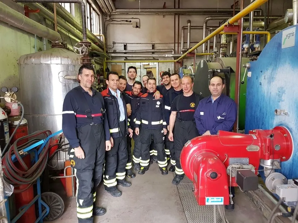 Foto 3 - Los Bomberos comprueban la protecci&oacute;n contra incendios y evacuaci&oacute;n del Complejo Asistencial