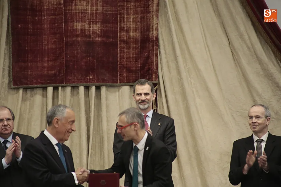 Foto 2 - Rivero resume la historia de la Universidad como &ldquo;800 a&ntilde;os de vocaci&oacute;n europea y 500 de...