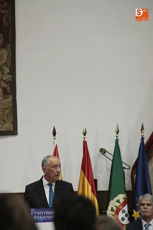Foto 5 - El presidente luso resalta el legado de la Universidad en &ldquo;conocimiento, arte, ciencia y...