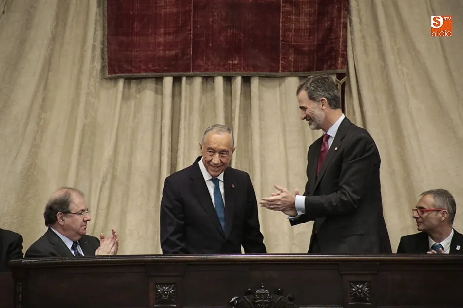 Foto 4 - El presidente luso resalta el legado de la Universidad en &ldquo;conocimiento, arte, ciencia y...