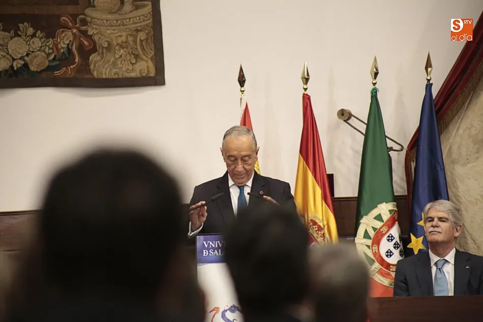 Foto 3 - El presidente luso resalta el legado de la Universidad en &ldquo;conocimiento, arte, ciencia y...