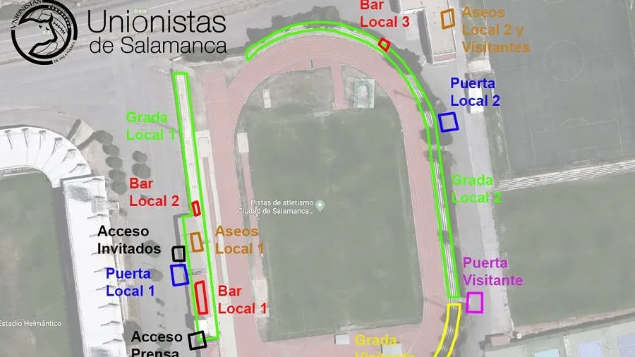 Extracto del plano del protocolo de seguridad.