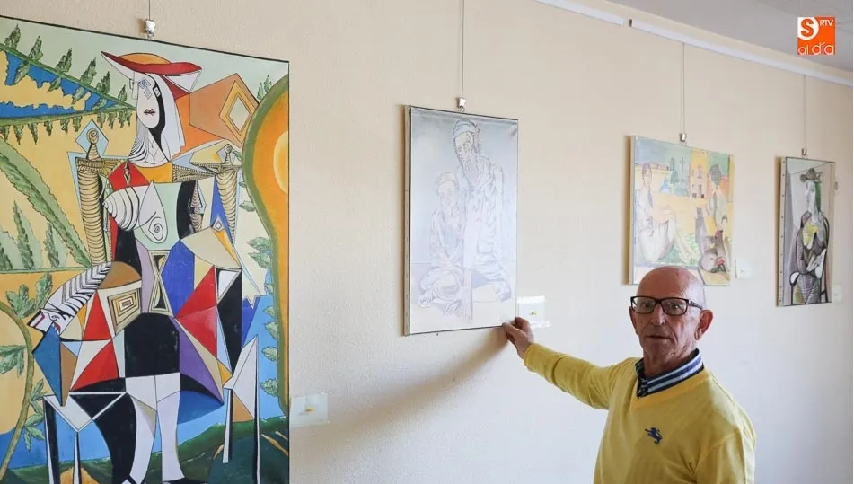 Francisco Bautista expone su obra pictórica en el Residencial la Vega